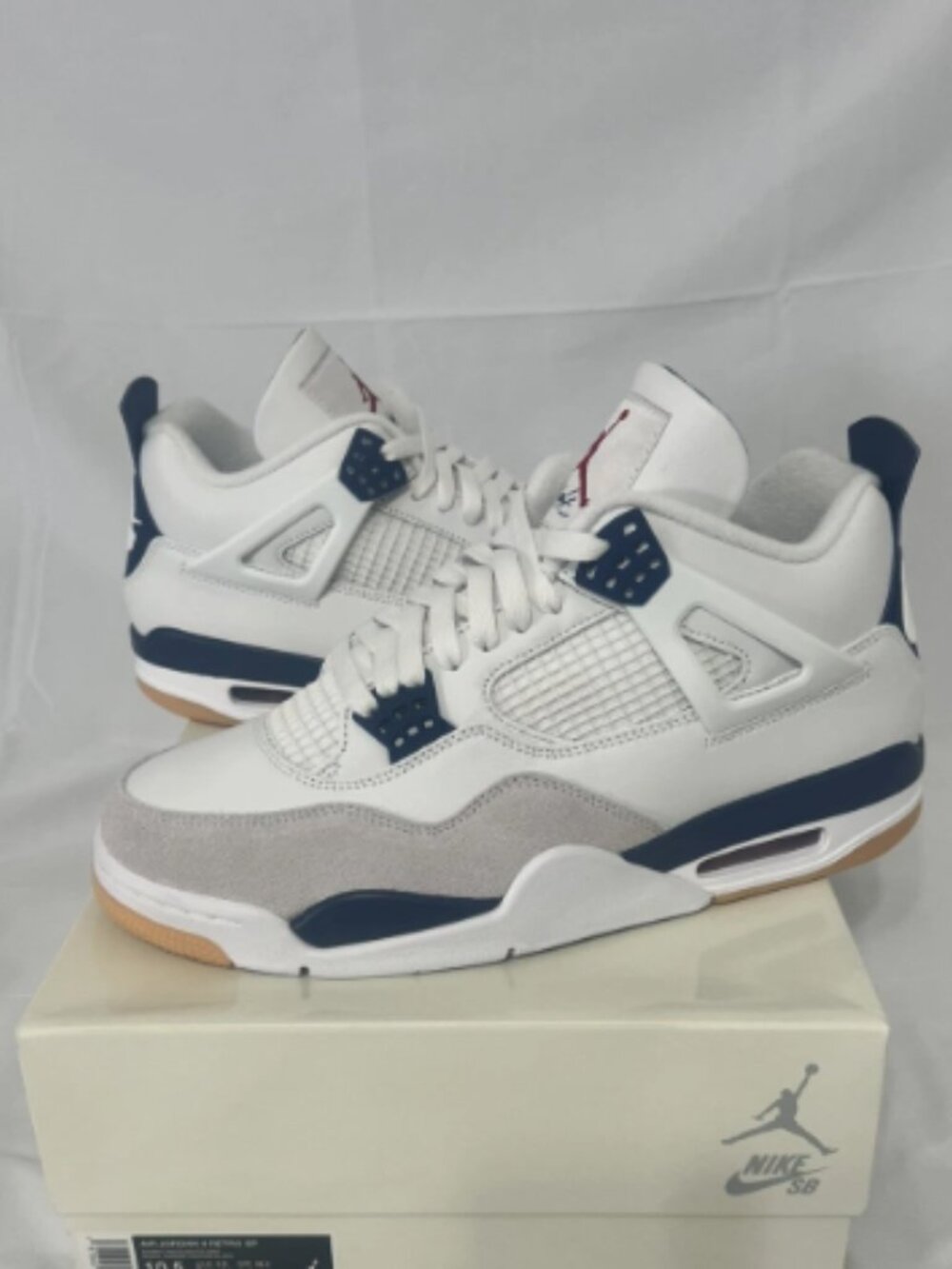 Nike SB Air Jordan 4 Retro SP White Navy